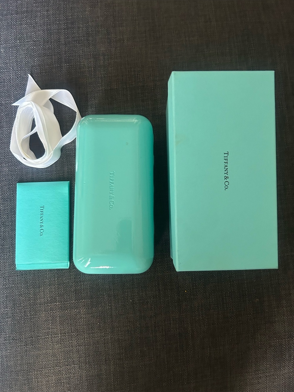 NEW TIffany Eyeglass/ Sunglasses Case w Box